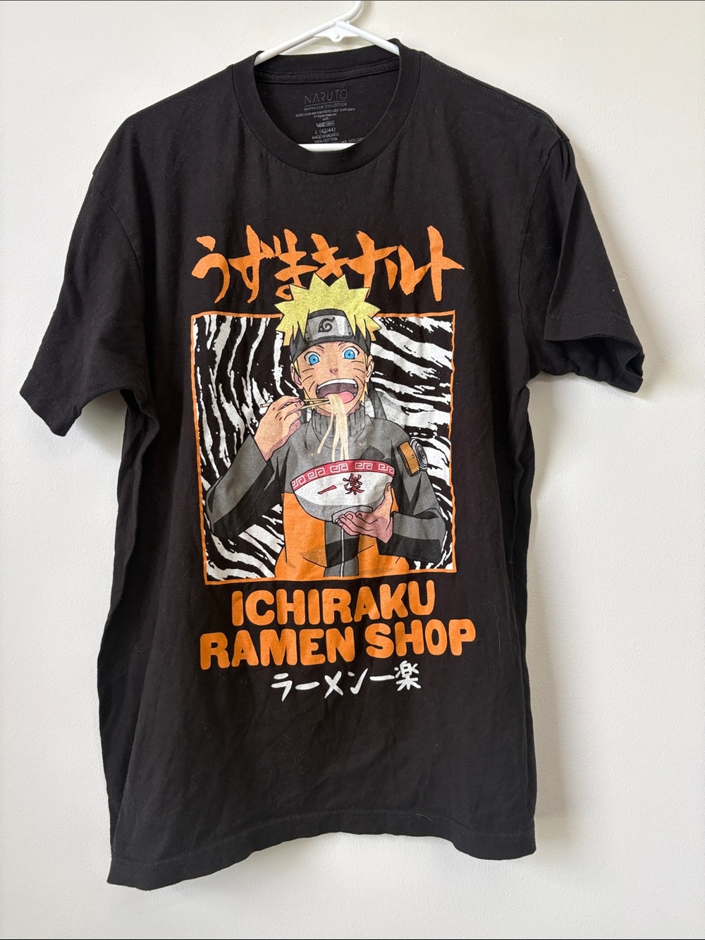 Naruto Ichiraku Ramen Shop Graphic Tee - Black